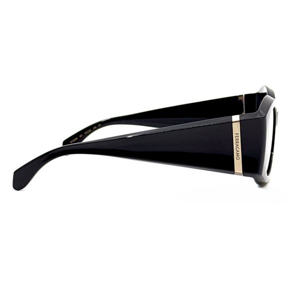 NEW!!! SALVATORE FERRAGAMO Sunglasses SF2008S 001 Authentic - Picture 3 of 11